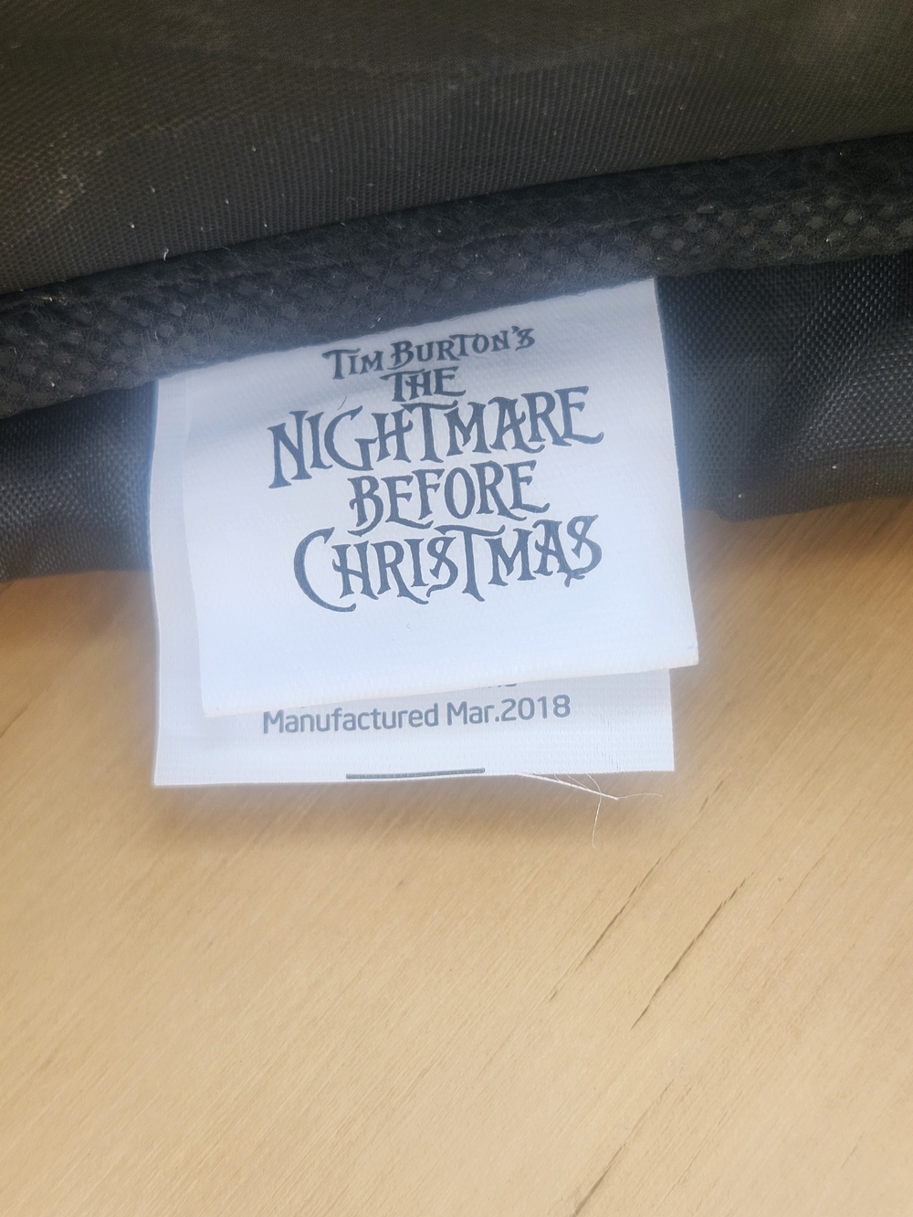 The Nightmare Before Christmas Shoulder Bag Black & Blue